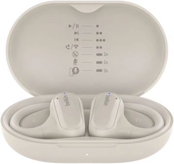 Belkin Навушники Open-Ear Belkin Soundform ClearFit True Wireless, пісочний