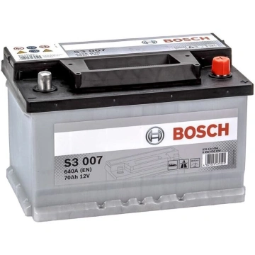 Акумулятор Bosch S3 12В 70А·год 640А R+ (0 092 S30 070) (0092S30070)
