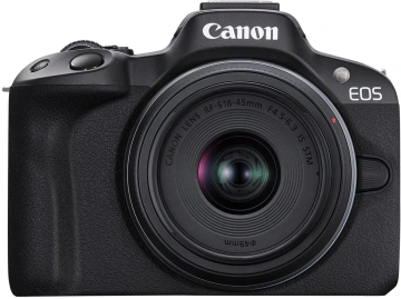 Цифр. фотокамера Canon EOS R50 + RF-S 18-45 IS STM + RF75-300 IS STM Black (5811C150)