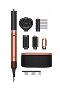 Стайлер Dyson Airwrap HS09 Co-anda2x Amber Silk, 1700Вт, темп.режимів-3, D -30,40mm, насадок-6, кейс, кераміка, бронзовий (143161-01)