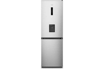 Холодильник Gorenje з нижн. мороз. камерою, 186х59х60см, 2 дв., Х- 207л, М- 97л, A+, NoFrost Plus, Fresh zone, дозатор для води, нерж (NRK619EAXL4WD)