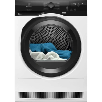 Сушильна машина Electrolux тепловий насос, 8кг, А++, 64см, дисплей, білий (EW6D98BEU)