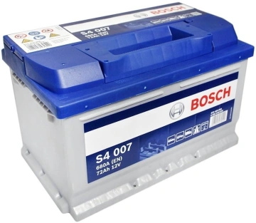 Акумулятор Bosch S4 12В 72А·год 680А R+ (0 092 S40 070) (0092S40070)