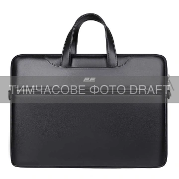 Сумка для ноутбука 2E, Slim Business 13/14", чорний (2E-CBP2484BK)