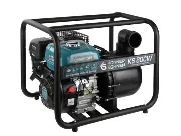 Мотопомпа бензинова Konner&Sohnen KS 80CW 1000л/хв 7.0к.с 28кг (KS80CW)