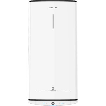 Водонагрівач електричний Ariston VELIS PRO 50 EU плаский, слім, 50л, 2*1,5 кВт, емал. нагр. ел, ун. монтаж, ел. кер-ня, B, білий (3626135)