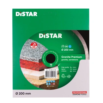 Круг алмазний вiдрiзний 1A1R 200x1,8x10x25,4 Granite Premium (11320061015)